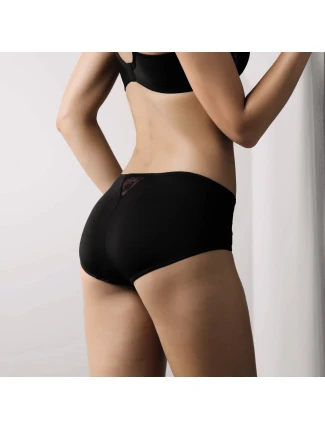 Fleur vyšší kalhotky 1355 black - RosaFaia