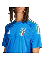 Pánské tričko adidas Italy 24 Home modré IN0657 pánské