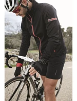 Daiber JN 1126 Pánská 3-vrstvá sportovní softshell bunda 02.1126 light red/black