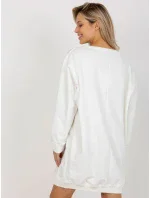 Mikina VI BL 3212.15X bílo-zelená