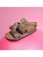 Birkenstock Arizona Soft Footbed Oiled Leather Tabacco Brown úzké žabky pro muže/dámy (0552813) Birkenstock Arizona Soft Footbed Oiled Leather Tabacco Brown úzké žabky pro muže/dámy (0552813)