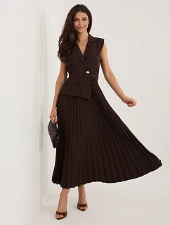 Šaty IT SK 21558.03 tmavě hnědé