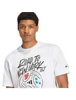Pánské tričko adidas FIFA World Cup 26TM Road to NYNJ Graphic t-shirt white KB2535 pánské