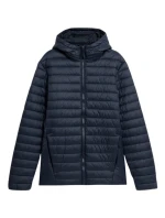 Pánská bunda H4L22-KUMP003 tmavě modrá - 4F