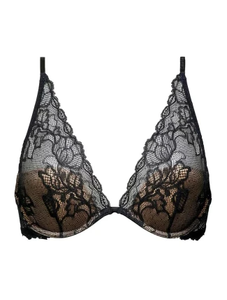 Dámská vyztužená podprsenka Plunge Lightly Lined QF1436E - Calvin Klein