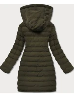 Dámská zimní bunda v army barvě (m-21307) Dámská zimní bunda v army barvě (m-21307)