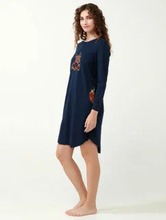 Vamp - Vánoční noční košile s potiskem skotského teriéra 21512 - Vamp