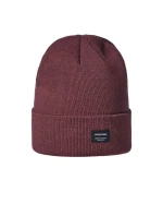 Jack & Jones Jacdna Beanie Noos M 12092815 burgundy pánské