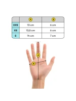 Zimní rukavice Meteor Orel XXS navy/black Zimní rukavice Meteor Orel XXS navy/black