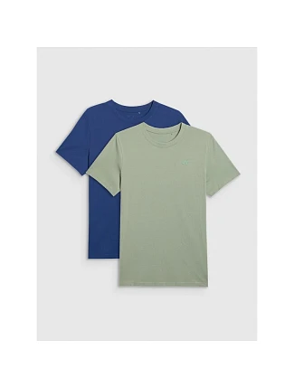 Pánské tričko (SET 2 triček) 4F 4FRMM00TTSHM2705-91S