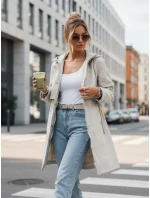 Dámská přechodná bunda parka béžová FashionStreet TY5557