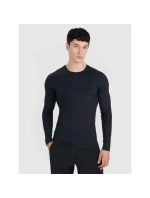 Pánské rychleschnoucí tréninkové tričko s dlouhým rukávem 4F 4FWMM00TFLOM507-20S pánské Pánské rychleschnoucí tréninkové tričko s dlouhým rukávem 4F 4FWMM00TFLOM507-20S pánské