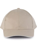 K-up KP 011 6 Panelová sandwich kšiltovka "Orlando" 20.0011 beige/white K-up KP 011 6 Panelová sandwich kšiltovka "Orlando" 20.0011 beige/white