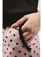 Italská móda Bonilla crêpe barva:černá/potisk Italská móda Bonilla crêpe barva:černá/potisk