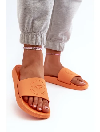 Dámské Žabky 4FMM00FFLIF045-70S Oranžové