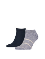Ponožky Tommy Hilfiger 2Pack 701222638001 Navy Blue/Ecru