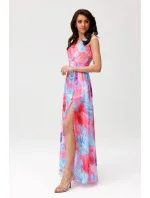 Dámské šaty SUK0477 53D /195907 Multicolor - Roco Fashion