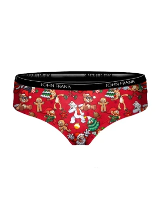 Dámské kalhotky John Frank WJFD-H52-CH-RED PARTY