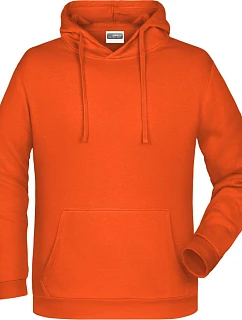 Daiber JN 796 Pánská mikina s kapucí 02.0796 orange