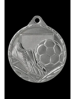 Stříbrná ocelová medaile - Fotbal