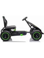 MOTOKÁROVÉ ŠLAPACÍ AUTO ENERO 18 ČERNÉ A ZELENÉ