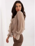 IT košile KS 28883.80 béžová IT košile KS 28883.80 béžová