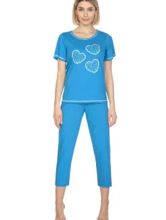 Dámské pyžamo 667 light blue - REGINA