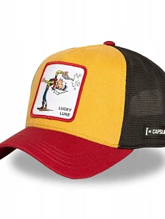 Capslab Lucky Luke Multicolor Trucker baseballová čepice - CL/LCK2/1/PCT/COW