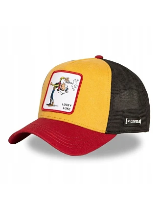 Capslab Lucky Luke Multicolor Trucker baseballová čepice - CL/LCK2/1/PCT/COW