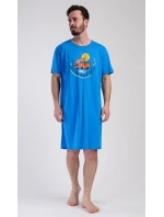 Pánská noční košile s krátkým rukávem Adventure Pánská noční košile s krátkým rukávem Adventure