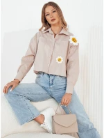 Dámská světle hnědá košile MISUN FashionStreet DY0410