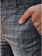 Pánské tmavě šedé kalhoty FashionStreet UX4404