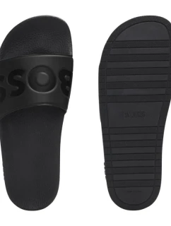 BOSS SHOES pánská obuv ARYEH_SLID_NPVLG BLACK (50536835-001)