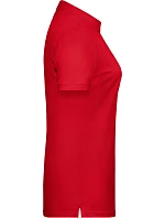 Daiber 8009 Dámské piqué polo z bio bavlny 02.8009 red Daiber 8009 Dámské piqué polo z bio bavlny 02.8009 red
