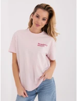 Tričko D12022AH02645V světle růžové