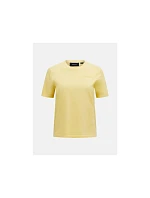 Tričko PEAK PERFORMANCE Original Small Logo Tee Women, žluté Tričko PEAK PERFORMANCE Original Small Logo Tee Women, žluté