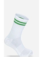 Mr. Socks L 05004 Tenisové ponožky "Basic" 88.5004 white/kelly green