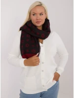 Šála AT SZ 1701.61 černo-červená Šála AT SZ 1701.61 černo-červená