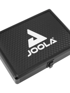 POUZDRO NA RAKETU A 3 MÍČKY NA STOLNÍ TENIS JOOLA ALU ČERNÉ