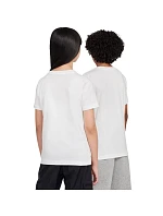 Dětské tričko Nike Sportswear bílé FZ5177 100