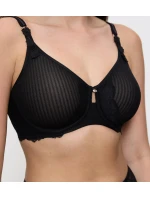 Dámská podprsenka Peony Florale W01 - BLACK - černá 0004 - TRIUMPH