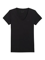 Dámské tričko 4F F2969 tmavě černé 4FWAW25TTSHF2969 20S