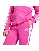 Dětské tepláky adidas Seasonal Essentials Tiberio 3-Stripes Tricot růžové KS5519