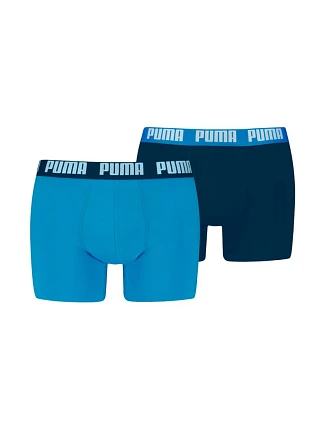 Pánské boxerky Puma Everyday Basic 2p modrá, tmavě modrá 938320 12