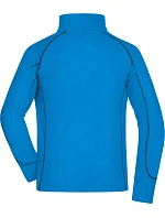 Daiber JN 597 Pánská strukturovaná fleecová bunda 02.0597 aqua/navy Daiber JN 597 Pánská strukturovaná fleecová bunda 02.0597 aqua/navy