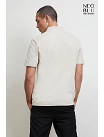 NEOBLU Orel Unisex piqué polo z těžké bavlny 24.4337 deep black NEOBLU Orel Unisex piqué polo z těžké bavlny 24.4337 deep black