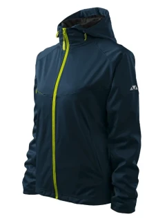 Cool softshellová bunda dámská námořní modrá