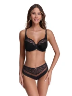 Dámská podprsenka 2107 Yasemin black - AVA