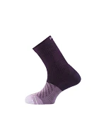 Dámské ponožky MILLET Ubic Crew Socks ve fialově-švestkové barvě Dámské ponožky MILLET Ubic Crew Socks ve fialově-švestkové barvě