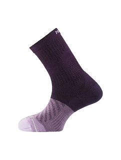 Dámské ponožky MILLET Ubic Crew Socks ve fialově-švestkové barvě